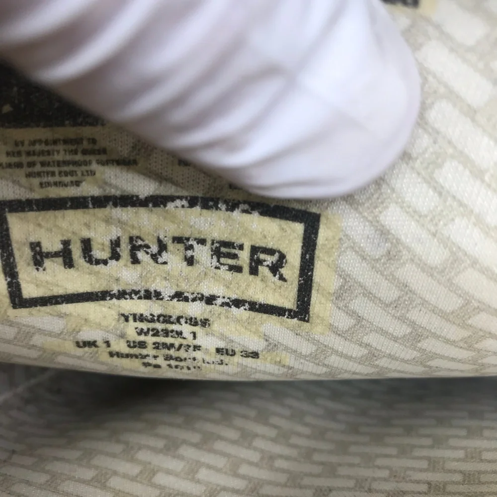 Unisex Hunter Boots Pink Size US 2M/3F - Picture 6 of 6